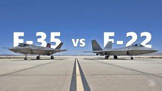 F 22 Raptor VS F 35 Lightning II - مقایسه جت جنگنده نسل پنجم