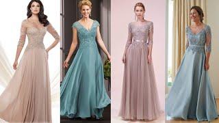 Elegant Mother of the bride New Design Styles 2023/ wedding Guest dresses design/ prom Dresses Style