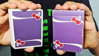 Purple Cherry Casino Desert Inn Playing Cards Deck Review!