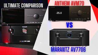 Who Did It Better ANTHEM AVM70 Vs MARANTZ AV7706? Ultimate Comparison of Audio, Design & Features!