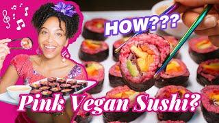 How to Make Easy Vegan Sushi | The Singing Vegan Chef