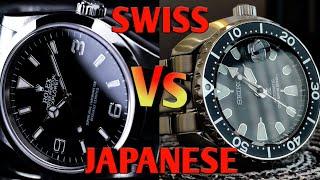Swiss vs Japanese Watches - Which watch you should buy? | Rolex or Seiko?