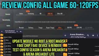 Config No Root Season 5 Buka Grafik All Game+Arena Breakout/Lite, Pvbg, Farlight 84 & Blood Strike