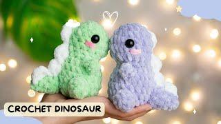 How To Crochet Dinosaur - Easy Crochet Dinosaur - Amigurumi Dino Pattern