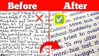 HOW TO IMPROVE YOUR HANDWRITING | SECRET TIPS TO IMPROVE YOUR HANDWRITING |