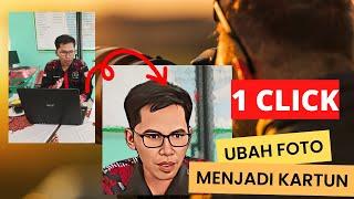 CEPAT CARA EDIT FOTO JADI KARTUN