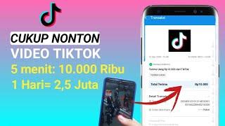 CARA MENDAPATKAN UANG DARI TIKTOK CUKUP NONTON VIDEO DAPAT UANG 2024