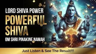 Lord Shiva Power Mantra | Om Shri Pinakine Namah