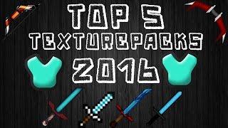 Top 5 MInecraft PVP texturepack (2016)