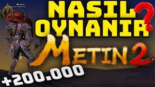 Metin2 Nasıl Oynanır ? 2023 YENI VIDEO !  İZLEMEDEN OYNAMA !