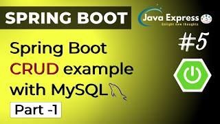 Spring Boot, MySQL, JPA, Hibernate Restful CRUD API Example  - Part 1