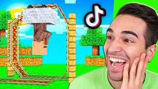 PROVO I NUOVI TIKTOK IMPOSSIBILI DI MINECRAFT