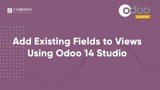 Add Existing fields to Views using Odoo 14 Studio