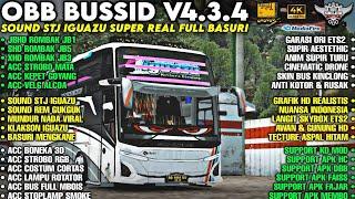 OBB BUSSID V4.3.4 SOUND STJ IGUAZU SUPER REAL | BUS FULL ACC | GRAFIK SUPER HD4K | Bussid v4.3.4