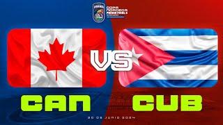 CANADA VS CUBA - COPA PANAM FINAL SIX 2024