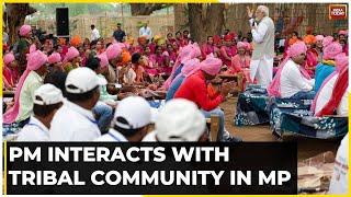 PM Modi Interacts With Tribal Community, Self-help Groups In Madhya Pradesh | MP Election 2023