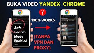 Cara Terbaru Nonton Video Viral di Yandex Google Chrome HP Android (Tanpa VPN dan Proxy)