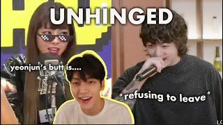 K-pop idols being Chaotic & Unhinged for 12 minutes straight