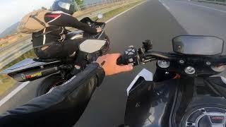 KTM Superduke R vs Yamaha R1