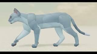 Warrior Cats Ultimate Edition remodel sit stand walk trot plus comparison / wcue update ideas