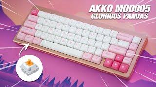 This $130 keyboard SNAPS & THOCCS! Akko Mod005 + Glorious Panda Sound Test