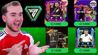 Comprei TODOS os PACKS dos 4 EVENTOS no FC MOBILE 25