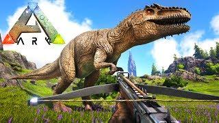 ARK: SURVIVAL EVOLVED - GIGANOTOSAURUS TAMING!! (Ark Max Level Giga)