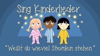 Weißt Du, wieviel Sternlein stehen - Schlaflieder zum Mitsingen | Sing Kinderlieder