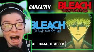 Clearly Losing It  | Reacting to Bleach Thousand Year Blood War Arc Part 2 Official Trailer 1