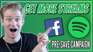Spotify Pre-Save Campaign with Facebook Ads
