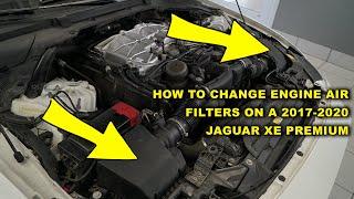 Jaguar XE Premium (2017-2020): Breathe Easy with a DIY Engine Air Filter Change!