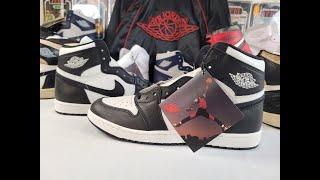 Air Jordan 1 black/white retro 85 VS 1985 OG