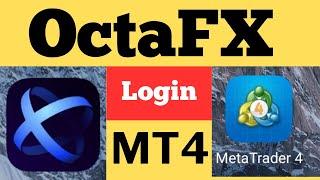 How to Connect OctaFX in Mt4 #octafx