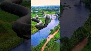 Gesi baglari | Big anaconda snake vfx video #shorts