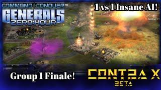 Generals Zero Hour Contra X Mod: Toxic vs. Tank General 1v1 AI Tournament!