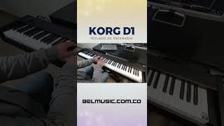 Piano digital de escenario Korg D1 #piano #producionmusical #composiciónmusical