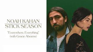 Noah Kahan, Gracie Abrams - Everywhere, Everything (Official Lyric Video)