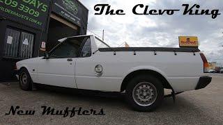 FORD XD UTE WORKED 351 CLEVELAND NEW MUFFLERS FITTED