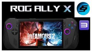 Infamous 2 | ROG Ally X | PS3 Emulator | RPCS3 - Recommended Settings