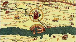 Cursus Publicus - The Ancient Cross Continent Roman Road System, 5TH Century Peutinger Table (MAP)