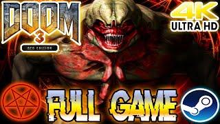 Doom 3: BFG Edition - 100% Full Walkthrough (All 3 Games, No Damage, Nightmare) (UHD) [4K60FPS]