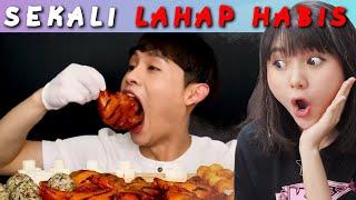 GILA !! CUMA SATU KALI LAHAP DOANG !!? - MUKBANG ASMR