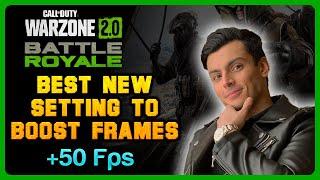 BEST NEW Settings for Warzone 2.0 - BOOST FPS 