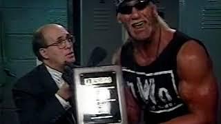 Hollywood Hulk Hogan promos w/ Bill Apter & DiBiase (NWO B&W ) (12 28 1996 WCW Saturday Night)