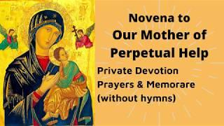 Mother of Perpetual Help Novena without hymns Original Version #perpetualhelpnovena #perpetualhelp