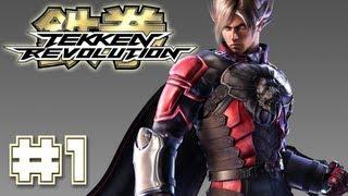 Tekken Revolution - Gameplay Walkthrough Part 1 Lars Arcade Battles Mode No Commentary