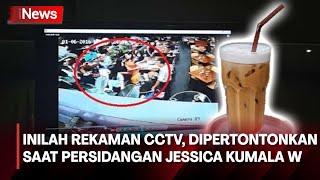 Detik-detik Rekaman CCTV Mirna Teguk 'Es Kopi Vietnam' di Kafe Olivier
