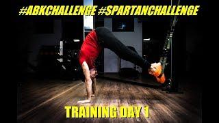 CHALLENGE ABK STUDIO. Training Day 1 - #ABKchallenge #spartanchallenge