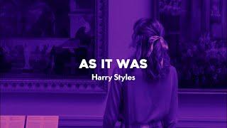 as it was - harry styles (tiktok version) lyrics