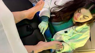 Real Person ASMR Medical Exam | Real Unintentional Ankle Sprain Assessment | Best Health Examination